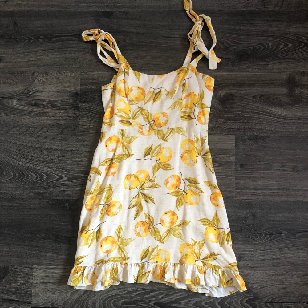 Urban Outfitters Lemon Mini Dress 🍋